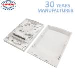 FTTH Fiber Optic Distribution Box 2 Cores Wall Mount Termination Box Slide Box