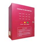 4 Zone Conventional Fire Alarm Panel Metal Material Customized