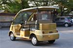 FRP Body Curtis Controller Electric Sightseeing Car 48V AC Motor Zero Pollution