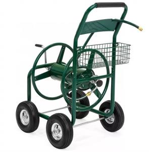 Wholesale Metal Garden Water Planting Hose Reel Cart 300kg Storage Cart OEM Assemble Shopping Storage Industrial from china suppliers