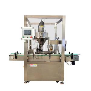 Wholesale Full Automatic 10~1000g Monoblock Powder Filling And Capping Machine from china suppliers