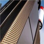 Durable Stainless Steel Expanded Metal Lath 2.0mm Thinckness Mesh Curtain Wall