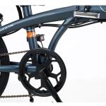 20 Inch Folding Electric Bike 36v 6 SPEED Removable Lithium Battery For Outdoor