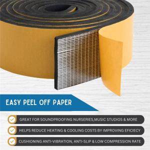 Wholesale Eva Foam Adhesive Tape Window Soundproofing Insulation Foam Strip from china suppliers