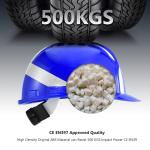CE EN397 Height Blue Safety Helmet For Electrical Work Workplace Safety