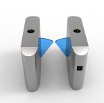 Electronic Pedestrian Barrier Gate SUS304 Speedgate Turnstile With Led Arrow