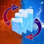 Various Sizes Reusable Cooler Gel Packs for Long Lasting Cooling Support