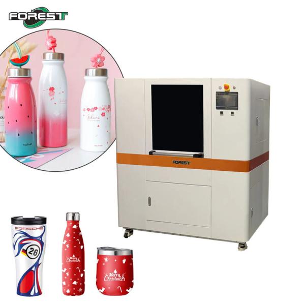 Ricoh G5i Cylinder UV Printing Machine Unveiling Versatility Of Digital Bottle