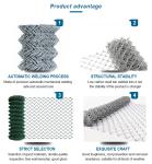Ce Certificated Approved 9 Gauge Galvanized Chain Link Fence Temporary Chain