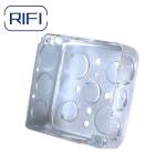 UL Standard Electrical Conduit Square Junction Box Galvanized Outlet Box Conduit
