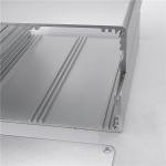 120*63*130mm Sandblasting Squre Aluminium Extrusion Enclosure With PCB Slot