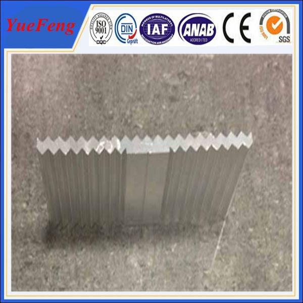 aluminum extrusion panel manufacture, extruded industrial aluminium profile