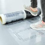 Customizable 21 Inch PE Soft Adhesieve Protective Film for Auto Carpet Dealer