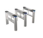 Entrance High Speed Gate Access Control 800mm Flap Barrier Turnstile SUS304