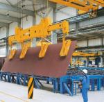 Revolving Electromagnet Double Girder Bridge Crane With Slewing Carrier Beam