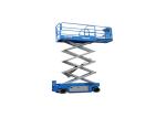 10 M Standard Self Propelled Electric Scissor Lift Automatic 25 Amp Battery