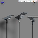 20W-120W IP66 Wall Mount Fast Installation LED Solar Street Light For Squares