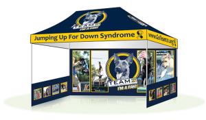 Wholesale Advertising Promotional Display Tents Double Side Printing Canopy Tent For Exhibition from china suppliers