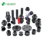 Rigid Standard Pn16 Grey UPVC Pipe Fittings PVC Male Threaded Coupling Adapter