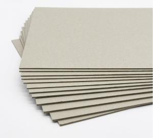 Wholesale Factory 1-3mm Hard Stiffness Thick Cardboard Grey Chipboard Sheets from china suppliers