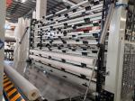 200-250m/Min Paper Roll Rewinder Machine , 4pcs Knives Toilet Paper And Kitchen