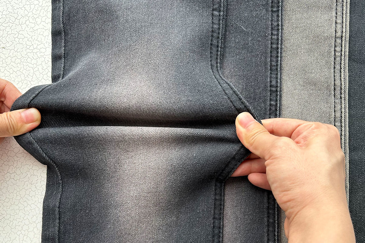 10 Oz Competitive Price Sharp Price Grey Color For Man Jean Stretch Denim Fabric From China Factory