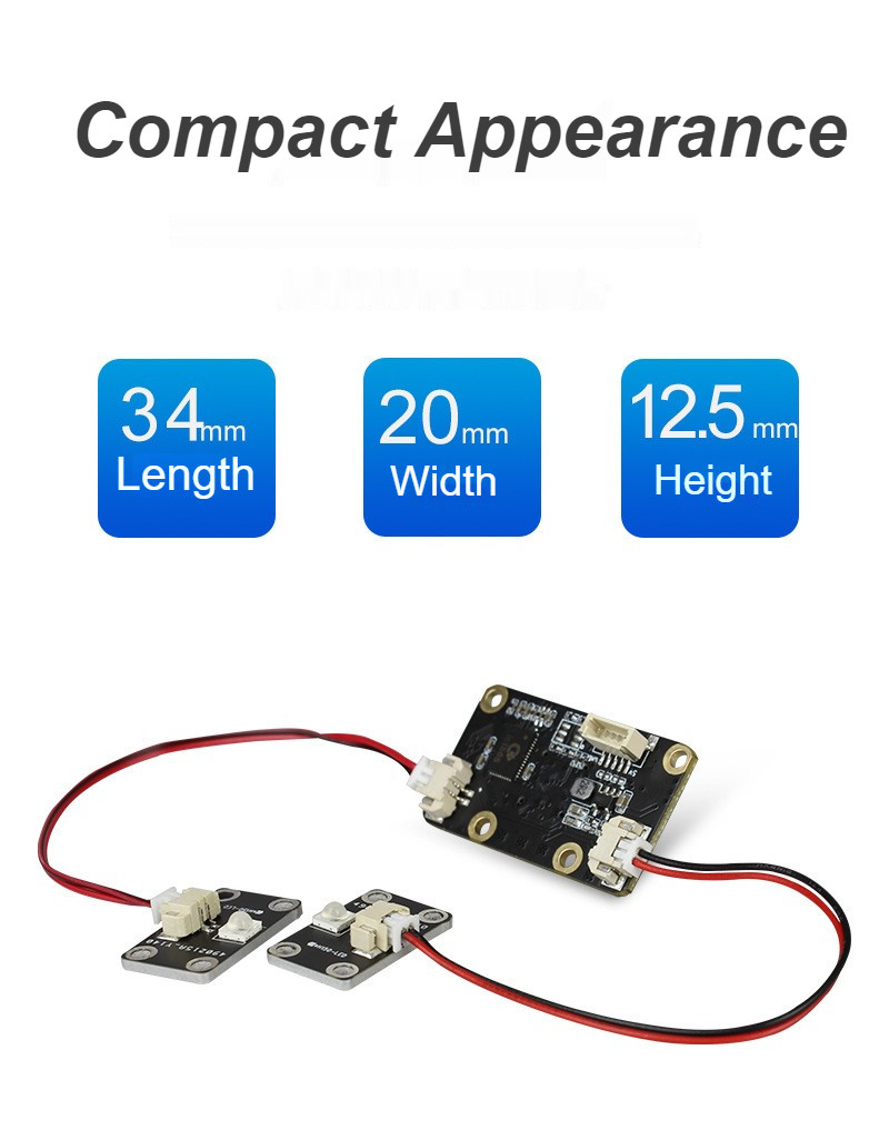 HK5M-H150 5MP Iris Recognition USB Computer Camera Industrial Module 1080P Infrared Light H150 Max Dynamic Range 67 dB