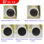 28mm Lean Pipe Steel Lean Tube For Workbench PE / ABS Coated Tube
