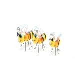 Customized Metal Garden Ornaments Craftsmanship Backyard Metal Bee Decor