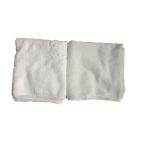 Recycled cotton cleaning cloth white hotel bath towel cleaning cotton rags rag