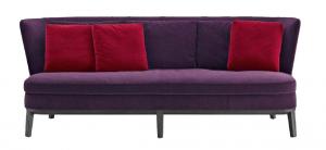 Wholesale 3 Seater Stain Proof Sectional Couch Red Velvet Couch Living Room ISO9001 from china suppliers