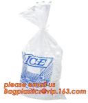 ICE BUCKET LINERS, FDA APPROVED, CLEAR BAG FOR GREAT DISPLAY, HEAVY DUTY, TUFF
