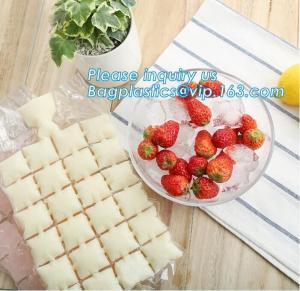 Wholesale Disposable Ice Cube Tray Mold Water Injection Cocktail Makes Ice bag, self-sealing plastic disposable wine beer cooler f from china suppliers