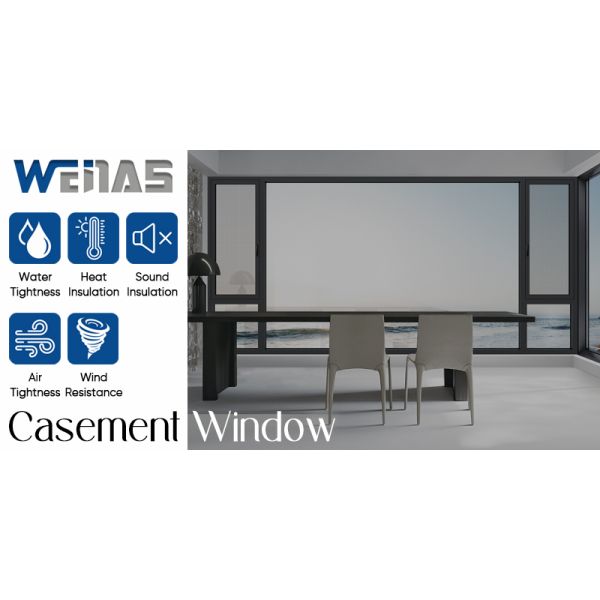 Energy Saving Thermal Break Keep Warm Bedroom Aluminum Alloy Casement Windows Factory Wholesale