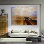 Claude Monet Nature Paintings Landscape Artwork Reproduction On Canvas