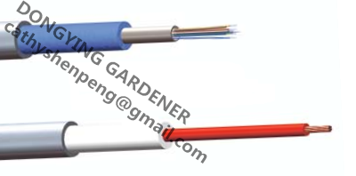 TEC Cable with FEB OR ETFE insulation,tinned copper 0.25" OD,red PP filter 16AWG with good price and high quality