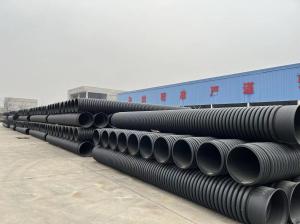 Wholesale GKBM Greenpy SN2 SN4 HDPE PE Double Wall Corrugated Pipe DN200-DN500 from china suppliers