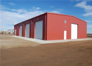 Wholesale Custom Made Prefab Metal Storage Buildings , Metal Frame Storage Sheds Anti Seismic from china suppliers