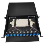 Indoor LC Patch Panel 48 Core 1U For Telephone Network System