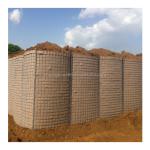 Galvanized Defensive Barrier Welded Gabion Lined for Flood Control Retaining
