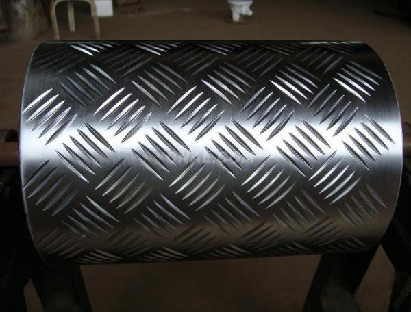 Bus / Boat Aluminium Checker Plate , Alloy 5083 Aluminum Diamond Plate ASTM