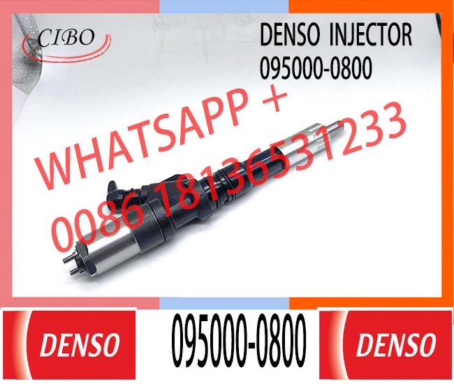 Common Rail Diesel Injector 6156-11-3300 6156-11-3100 6156-11-3300 095000-1210 095000-1211 095000-0800 For Komatsu PC400