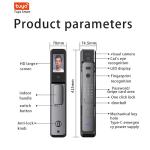 Fully automatic digital electronic intelligent door lock with facial and