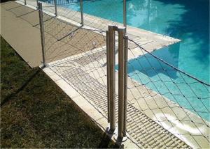 Wholesale Swimming Pool 5.0mm Stainless Steel Wire Rope Mesh 7 X7 from china suppliers