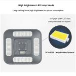 Energy-saving Solar LED Lawn Bollard Lights Lamp Size 578*578*156MM Lumen 3200LM