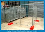 Flexible Green Temporary Fencing Panels / Temporary Security Fence Panels