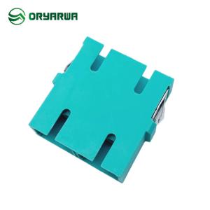 Wholesale One Piece Molding SC Duplex Fiber Optic Adaptor For CATV Networks from china suppliers
