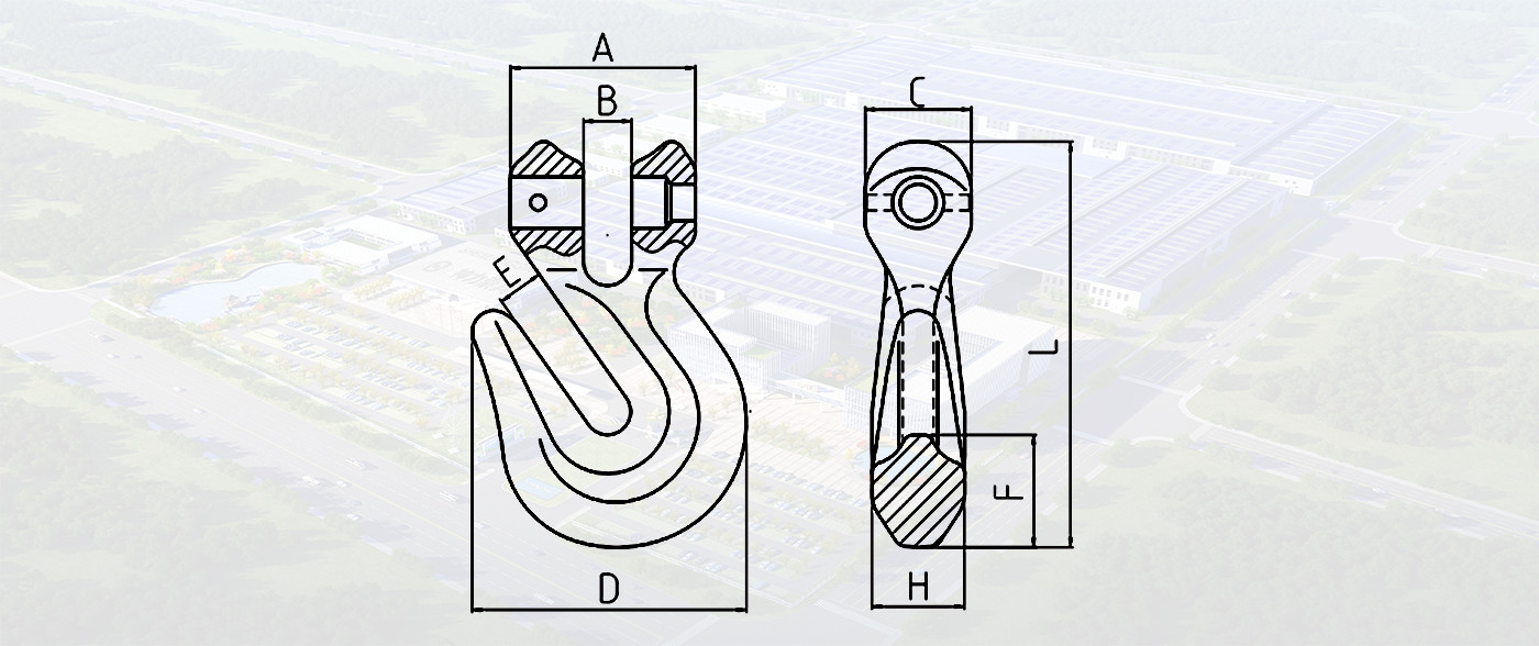 SLR686-CLEVIS GRAB HOOK
