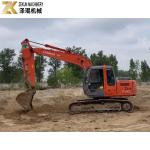 ZX120-6 used Hitachi Excavator With Original Rubber Track Hydraulic Valve