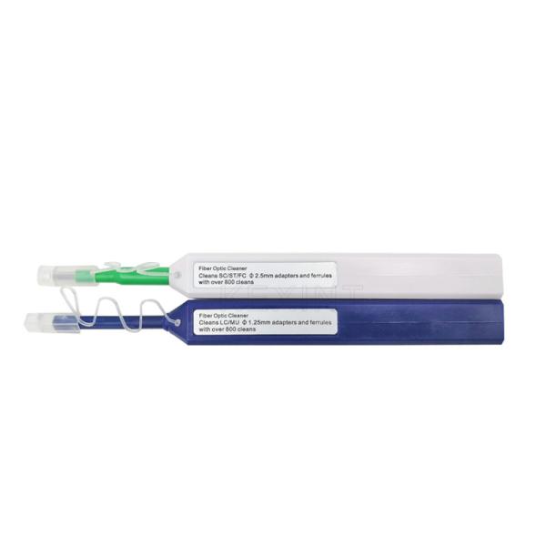 1.25 / 2.5mm LC SC FC ST Ultrasonic one click fiber cleaning pen For Optic